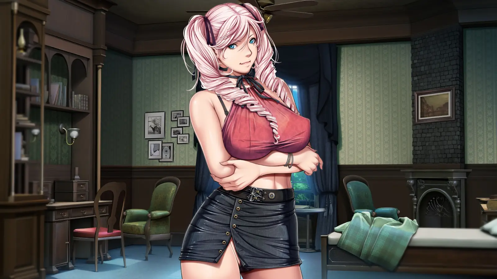 Maria uit SLEEPLESS -A Midsummer Night’s Dream- als voorbeeld van Japanse visual novel stijl en 2D storytelling