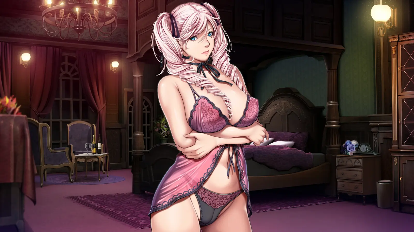 Mistress Maria uit SLEEPLESS Nocturne visual novel van Empress
